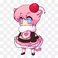 纸杯蛋糕猫画猪猫-空若网 纸杯蛋糕猫画猪猫-空若网