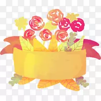 水彩:花卉水彩画.水彩画抽象花标-空若网 水彩:花卉水彩画.水彩画抽象花标-空若网