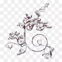 魅力和吊坠项链身体珠宝银项链-空若网 魅力和吊坠项链身体珠宝银项链-空若网