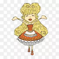 卡通动画插图-漂亮的小鸡-空若网 卡通动画插图-漂亮的小鸡-空若网