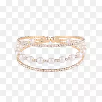 仿珍珠耳环手镯仿宝石和莱茵石银-空若网 仿珍珠耳环手镯仿宝石和莱茵石银-空若网