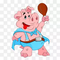 猪肉动画剪贴画-猪-空若网 猪肉动画剪贴画-猪-空若网