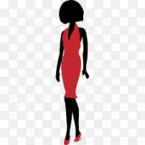女性剪影时尚剪贴画-女性-空若网 女性剪影时尚剪贴画-女性-空若网
