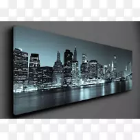 曼哈顿天际线摄影-全景-空若网 曼哈顿天际线摄影-全景-空若网