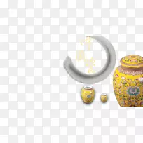 陶瓷黄色图案-瓷器-空若网 陶瓷黄色图案-瓷器-空若网