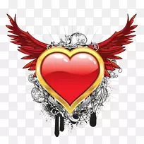 下载-水晶心形翅膀-空若网 下载-水晶心形翅膀-空若网
