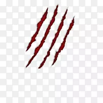 剪贴画-爪划痕-空若网 剪贴画-爪划痕-空若网