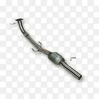 汽车排气系统-大众马球GTI-空若网 汽车排气系统-大众马球GTI-空若网