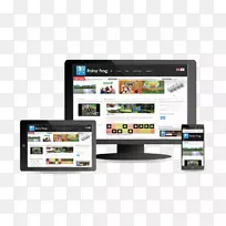 电脑显示器多媒体广告设计-空若网 电脑显示器多媒体广告设计-空若网