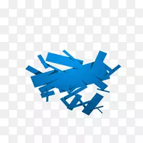 碎纸机-蓝色纸屑-空若网 碎纸机-蓝色纸屑-空若网