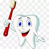 卡通牙刷插图.手绘牙刷-空若网 卡通牙刷插图.手绘牙刷-空若网