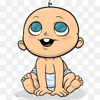 婴儿卡通剪贴画.手绘卡通婴儿-空若网 婴儿卡通剪贴画.手绘卡通婴儿-空若网