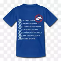 T恤衫衬衫衣袖女树坚果过敏-空若网 T恤衫衬衫衣袖女树坚果过敏-空若网