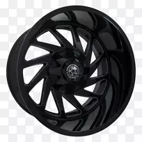 合金车轮轮胎轮辋-新光泽黑色-空若网 合金车轮轮胎轮辋-新光泽黑色-空若网