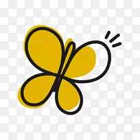 昆虫线条剪贴画.基准-空若网 昆虫线条剪贴画.基准-空若网