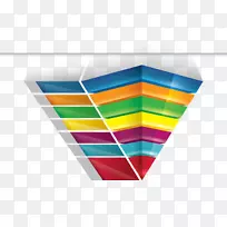 倒金字塔三角形计算机文件彩色倒金字塔-空若网 倒金字塔三角形计算机文件彩色倒金字塔-空若网