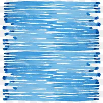 水彩画蓝画蓝色标记笔画-空若网 水彩画蓝画蓝色标记笔画-空若网