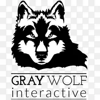 灰狼徽标胡须鼻子字体-空若网 灰狼徽标胡须鼻子字体-空若网