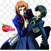 赛尔幻影蜂箱塞巴斯蒂安米凯利斯黑色管家桌面壁纸-黑色管家-空若网 赛尔幻影蜂箱塞巴斯蒂安米凯利斯黑色管家桌面壁纸-黑色管家-空若网