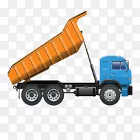 半挂车夹艺术-大卡车插图-空若网 半挂车夹艺术-大卡车插图-空若网