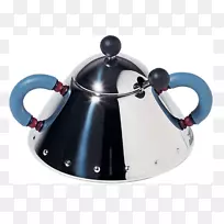Alessi 9093壶糖碗建筑师-设计-空若网 Alessi 9093壶糖碗建筑师-设计-空若网