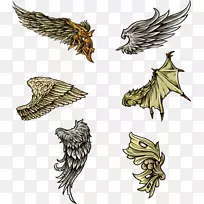 翅膀剪贴画.彩色收藏翅膀图像-空若网 翅膀剪贴画.彩色收藏翅膀图像-空若网