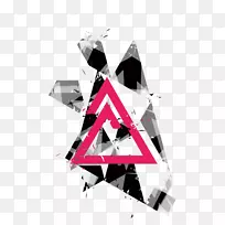 海报几何三角形插图.三角形-空若网 海报几何三角形插图.三角形-空若网