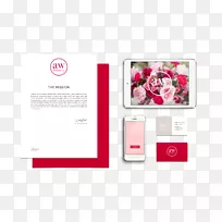 平面设计品牌多媒体平铺-空若网 平面设计品牌多媒体平铺-空若网