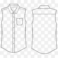 连衣裙衬衫白色无袖衬衫图案素描图案衬衫-空若网 连衣裙衬衫白色无袖衬衫图案素描图案衬衫-空若网