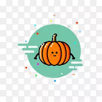 橙色南瓜-空若网 橙色南瓜-空若网