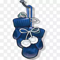 手套冬季设计师-蓝色羊毛手套温暖的冬天-空若网 手套冬季设计师-蓝色羊毛手套温暖的冬天-空若网