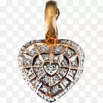 吊坠项链宝石设计师-心形钻石项链-空若网 吊坠项链宝石设计师-心形钻石项链-空若网