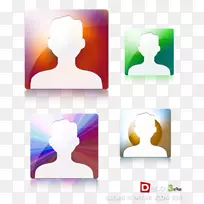 ���Լ��̰�ť����ͷ��ͼ��-Ф��ť����-������