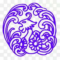 Adobe插画师凤凰剪贴画-蓝色凤凰-空若网 Adobe插画师凤凰剪贴画-蓝色凤凰-空若网