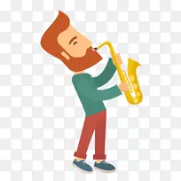 萨克斯风音乐家摄影.萨克斯风-空若网 萨克斯风音乐家摄影.萨克斯风-空若网