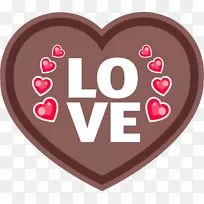 爱画-手绘棕色爱情盒-空若网 爱画-手绘棕色爱情盒-空若网