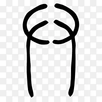 头饰车身首饰线白色剪贴画线-空若网 头饰车身首饰线白色剪贴画线-空若网