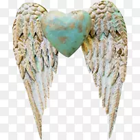 剪贴画-美丽的桃心翅膀-空若网 剪贴画-美丽的桃心翅膀-空若网