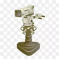 摄像机卡通电视插图卡通监视器-空若网 摄像机卡通电视插图卡通监视器-空若网