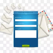 网页设计电子邮件广告下载图标界面-空若网 网页设计电子邮件广告下载图标界面-空若网