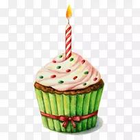 生日蛋糕水彩画剪贴画-画一个小生日蛋糕-空若网 生日蛋糕水彩画剪贴画-画一个小生日蛋糕-空若网