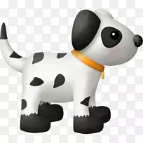 达尔马提亚狗画的小狗-空若网 达尔马提亚狗画的小狗-空若网