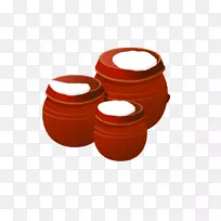 图标橙色罐子-空若网 图标橙色罐子-空若网