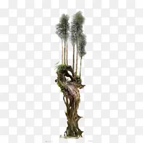 榆林区水彩画图标-森林-空若网 榆林区水彩画图标-森林-空若网