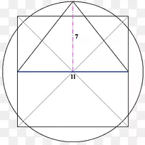 三角形画点对圆三角形的平方-空若网 三角形画点对圆三角形的平方-空若网