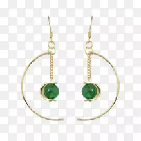 耳环祖母绿珠链宝石-翡翠-空若网 耳环祖母绿珠链宝石-翡翠-空若网