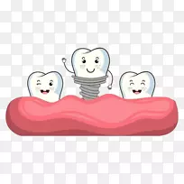 牙齿摄影插图-快乐牙齿-空若网 牙齿摄影插图-快乐牙齿-空若网