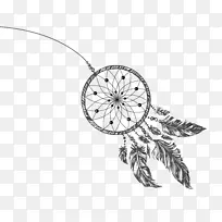 羽毛梦捕手线艺术花卉设计.羽毛-空若网 羽毛梦捕手线艺术花卉设计.羽毛-空若网