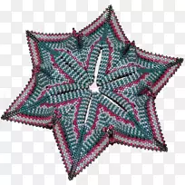 圣诞装饰对称叶型-空若网 圣诞装饰对称叶型-空若网