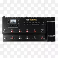 吉他放大器系列6pod hd500x效果处理器&踏板吉他-空若网 吉他放大器系列6pod hd500x效果处理器&踏板吉他-空若网